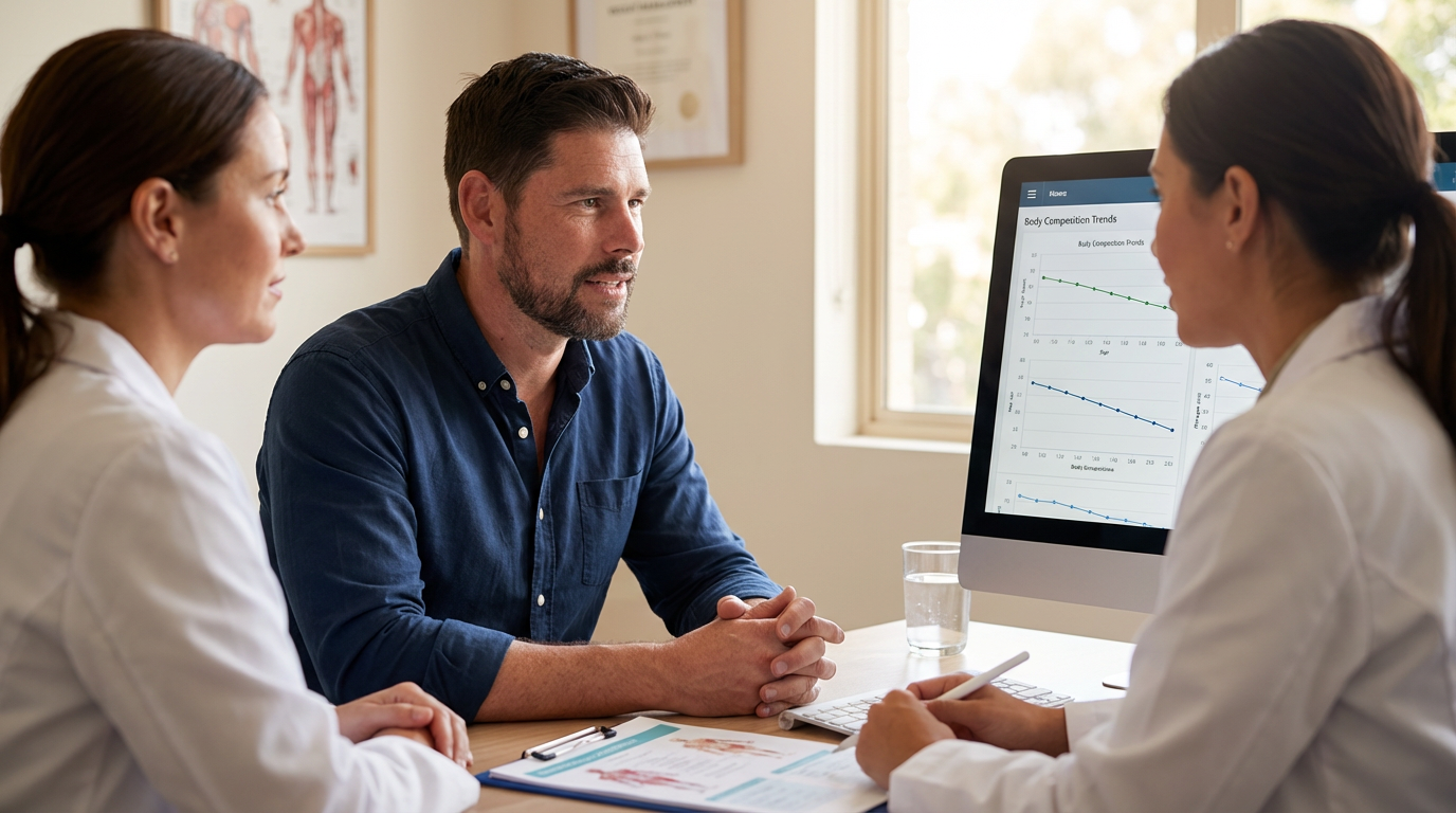 Weight management clinic progress review