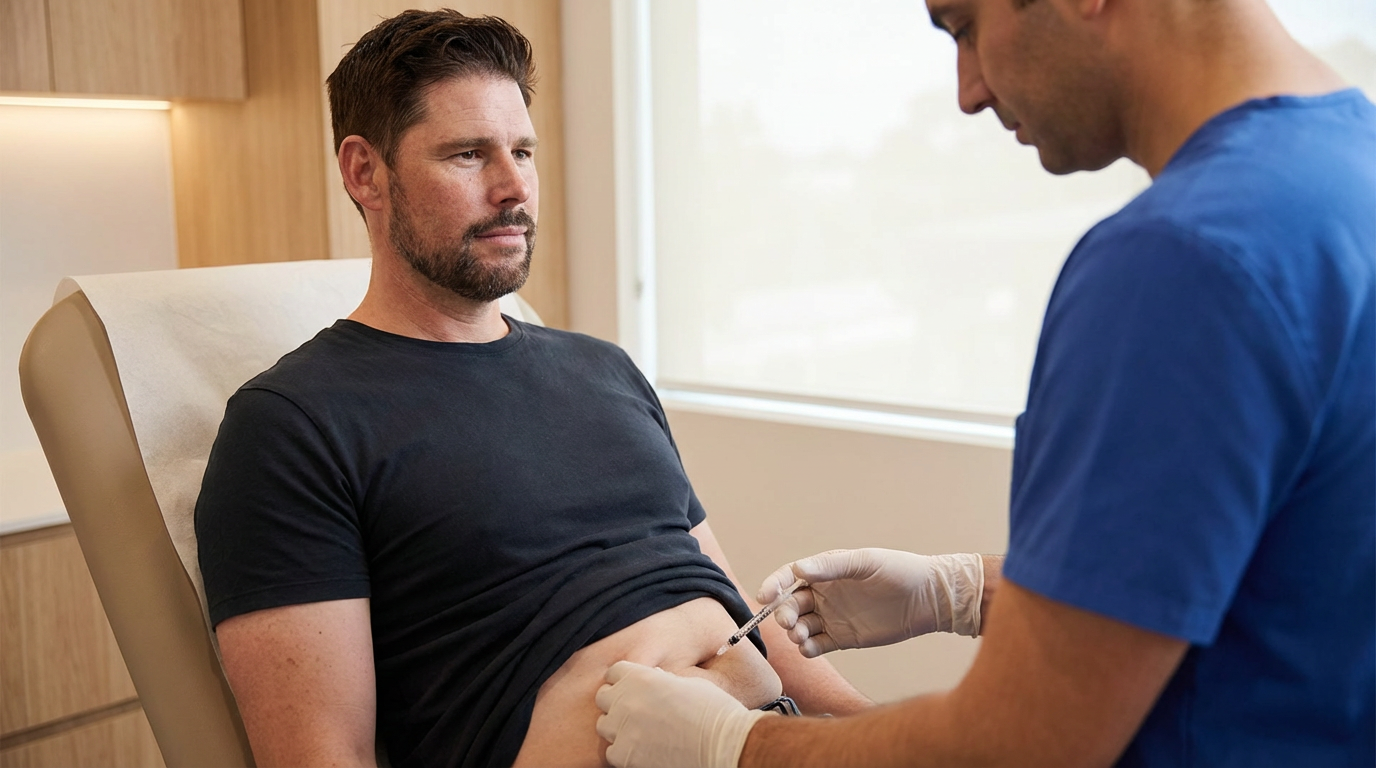 Peptide therapy clinical setting