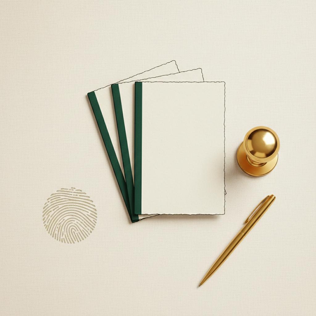 Three stacked clinical study papers beside a gold seal, representing the three small human trials of BPC-157.