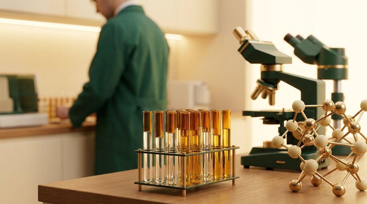 Modern research laboratory representing the cutting-edge peptide science behind BLMP6